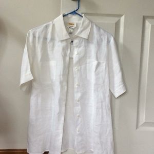 Talbots Linen Top